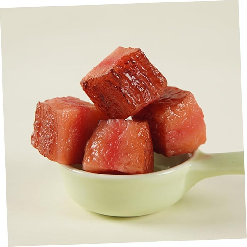 6Pcs Realistic Fake Beef Cube Model Artificial Meat Kitchen Decoration Photography Props - Image 5